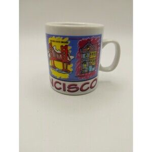 1990’s Novelty San Francisco Coffee Mug Made By SNCO